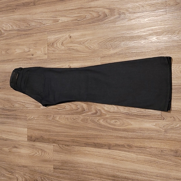 Diesel "Fluzi" Dark Denim Wide Leg Flare Jean's - Picture 3 of 9